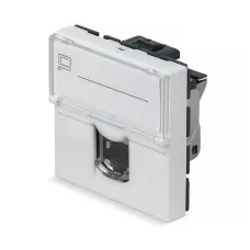 KJ-RJ45-Cat.6a-SH-180T-FP-L-45 (11847c): Вставка Keystone Jack RJ-45