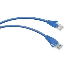 PC-UTP-RJ45-Cat.6-1m-BL (8677c), синий. Патч-корд медный. CABEUS