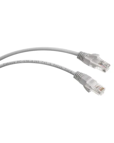 PC-UTP-RJ45-Cat.6-2m (7268c), серый. Патч-корд медный. CABEUS в Ижевске