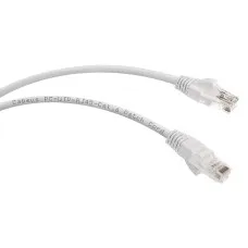 PC-UTP-RJ45-Cat.6-1.5m-WH (8671c), белый. Патч-корд медный. CABEUS