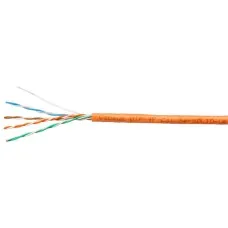 UTP-4P-Cat.5e-SOLID-LSZH-OR-LIGHT-100 (10993c-5). Кабель «витая пара» (LAN) для структурированных систем связи. CABEUS