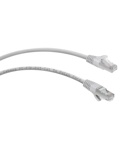 PC-FTP-RJ45-Cat.5e-0.3m (7702c), серый. Патч-корд медный. CABEUS в Ижевске