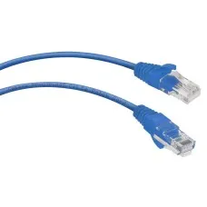 PC-UTP-RJ45-Cat.5e-1m-BL-LSZH (9529c), синий. Патч-корд медный. CABEUS