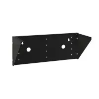 NC-5U-V-BK (12031c). Кронштейн настенный вертикальный 19 5U, цвет черный. CABEUS