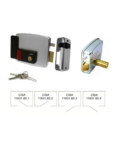 11.931.60.1. Замок электромеханический CISA накладной. CISA в Ижевске