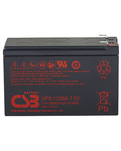CSB UPS 123607. Аккумулятор герметичный свинцово-кислотный. CSB в Ижевске