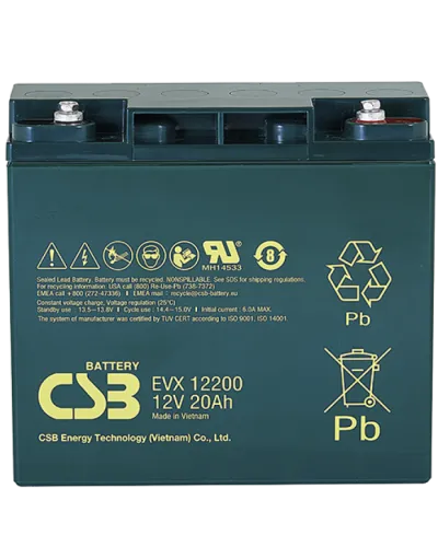 CSB EVX 12200. Аккумулятор герметичный свинцово-кислотный. CSB в Ижевске