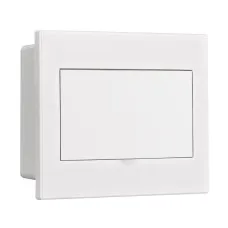 Корпус ЩРВ-П 9 модулей IP41 встраиваемый белая дверь (31082DEK). Корпус пластиковый. DEKraft