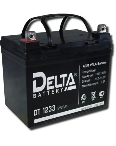 Delta DT 1233. Аккумулятор герметичный свинцово-кислотный. Delta в Ижевске