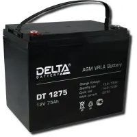 Delta DT 1275. Аккумулятор герметичный свинцово-кислотный. Delta
