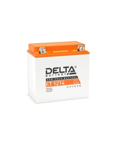 Delta CT 1214. Аккумулятор герметичный свинцово-кислотный стартерный. Delta в Ижевске