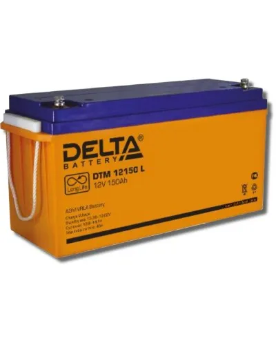 Delta DTM 12150 L. Аккумулятор герметичный свинцово-кислотный. Delta в Ижевске
