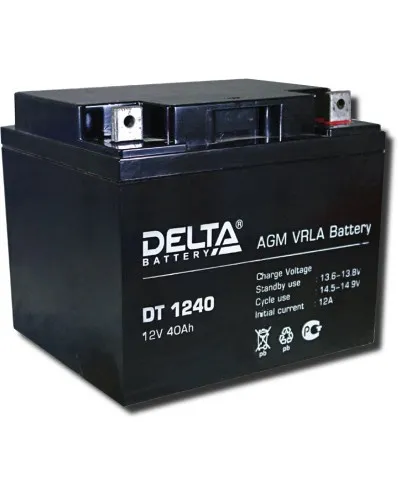 Delta DT 1240. Аккумулятор герметичный свинцово-кислотный. Delta в Ижевске