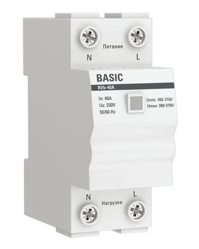 RVb-40A Basic (rvb-40a). Реле напряжения. EKF в Ижевске