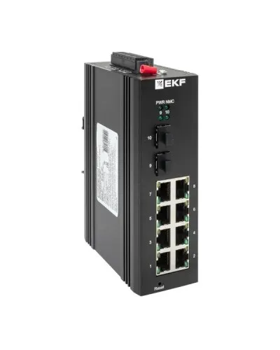 TSX-ML2-2GX/SFP-8GT. Промышленный управляемый коммутатор. EKF в Ижевске