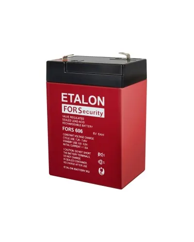 ETALON FORS 606. Аккумулятор герметичный свинцово-кислотный. ETALON в Ижевске
