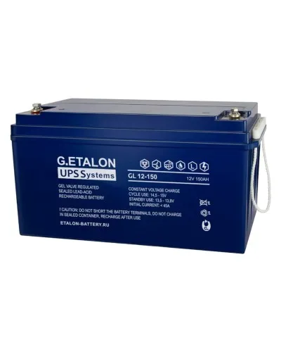 G.ETALON GL 12-150. Аккумулятор герметичный свинцово-кислотный. ETALON в Ижевске