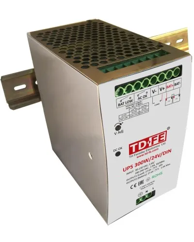 UPS 300W/24V/DIN. Источник вторичного электропитания резервированный. FARADAY в Ижевске