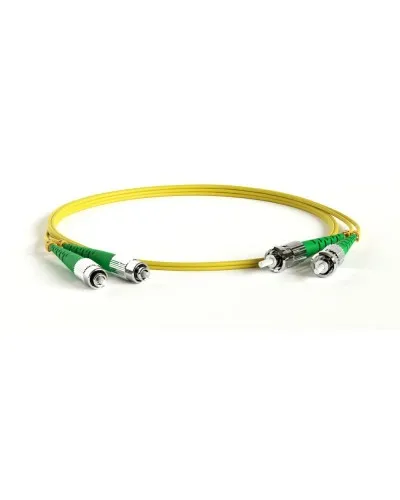FC-D2-9-FC/AR-ST/AR-H-1M-LSZH-YL. Патч-корд волоконно-оптический ST-FC. Hyperline в Ижевске