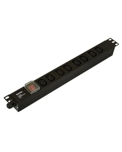 SHE19-8IEC-S-CB. Блок розеток 19. Hyperline в Ижевске