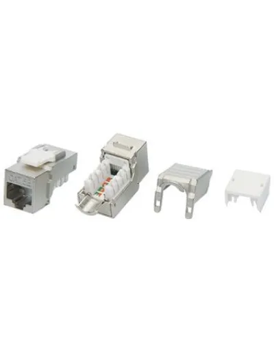 KJ9-8P8C-C6A-90-SH-F. Вставка Keystone Jack RJ-45. Hyperline в Ижевске