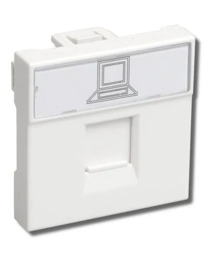 РКИ-20-00-П RJ-45 UTP белая (CKK-40D-RI2-K01). Розетка информационная 2 модуля ПРАЙМЕР. IEK в Ижевске
