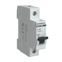 GENERICA ВА47-29М 1P C 40А 4,5кА (MVA21-1-040-C-G). Автоматический выключатель. IEK