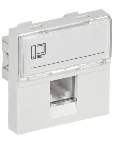 Розетка RJ45 кат.6 PRIMER РКИ-20-00-П-6 белый IEK (PR-KK40D-RI-0-2-1C06U-K01). Розетка RJ-45. IEK в Ижевске