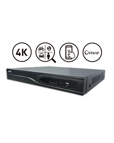KN-PRO32/2-4K-AI. Видеорегистратор IP 32-канальный. KENO в Ижевске