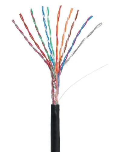 U/UTP 10pair, Cat5, Out, PE (EC-UU010-5-PE-BK-3). Кабель «витая пара» (LAN) для структурированных систем связи. NETLAN в Ижевске
