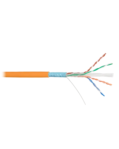 F/UTP 4pair, Cat6, Solid, In, PVC (NKL 9240C-OR). Кабель «витая пара» (LAN) для структурированных систем связи. NIKOLAN в Ижевске