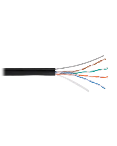 U/UTP 4pair, Cat5e, Solid, Out, SW, PVC (NMC 4805B-BK). Кабель «витая пара» (LAN) для структурированных систем связи. NIKOMAX в Ижевске