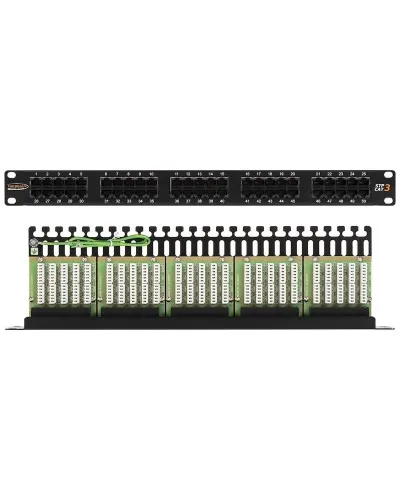 NMC-RP50UC3-1U-BK. Патч-панель 19. NIKOMAX в Ижевске