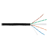 U/UTP 4pair, Cat6, Solid, Out, PVC (NMC 4155B-BK). Кабель «витая пара» (LAN) для структурированных систем связи. NIKOMAX