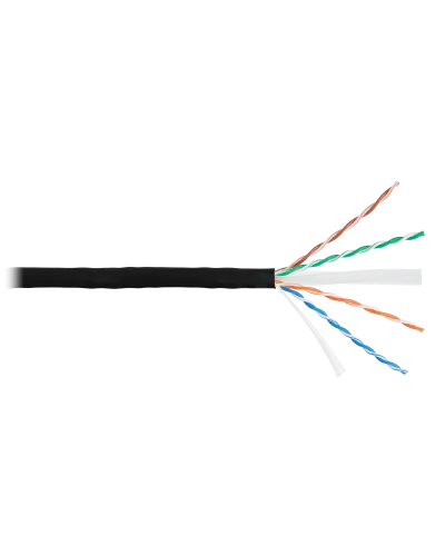 U/UTP 4pair, Cat6, Solid, Out, PVC (NMC 4155B-BK). Кабель «витая пара» (LAN) для структурированных систем связи. NIKOMAX в Ижевске