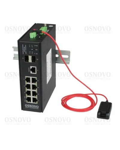 SW-80802/ILS(port 90W,300W). Коммутатор с PoE. OSNOVO в Ижевске