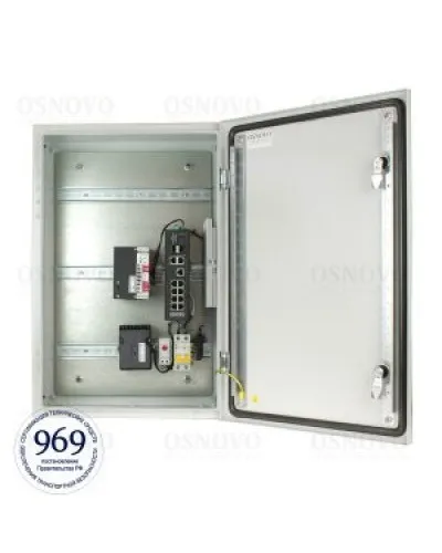OS-46T1(SW-80822/ILR). Уличная станция с термостабилизацией и резервным питанием. OSNOVO в Ижевске