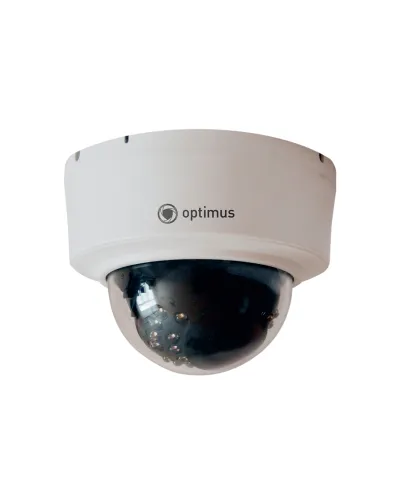 IP-S025.0(2.8)P_V.1. Видеокамера IP купольная. Optimus в Ижевске