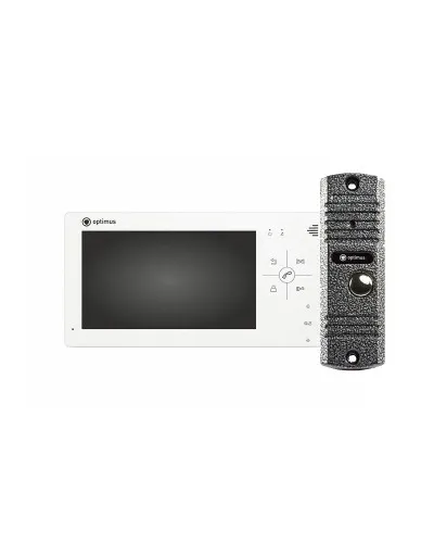 VM-7.0 (w)+ DS-700L (сереб.). Комплект видеодомофона. Optimus в Ижевске