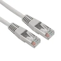 Патч-корд F/UTP, CAT 5e, RJ45-RJ45, 26AWG, LSZH, серый, 0,3м  REXANT (02-0110-03). Патч-корд FTP. Rexant