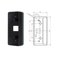 Кронштейн угловой настенный для терминала R20-Face (5W). Кронштейн угловой настенный для терминала R20-Face (5W). RusGuard