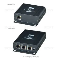 HE03L-4K. Удлинитель HDMI-сигнала. SC&T