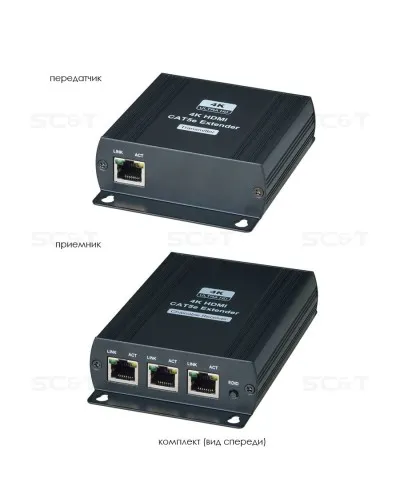 HE03L-4K. Удлинитель HDMI-сигнала. SC&T в Ижевске