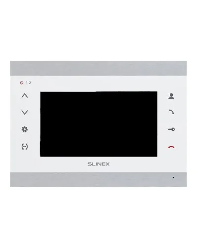 SL-07N Cloud (Silver+White). Монитор домофона цветной с функцией «свободные руки». SLINEX в Ижевске