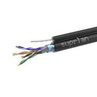 FTP Cat.5e 4x2xAWG24 Cu PE Outdoor T-FG8 (трос) Standard (01-1026-1). Кабель «витая пара» (LAN) для структурированных систем связи. SUPRLAN