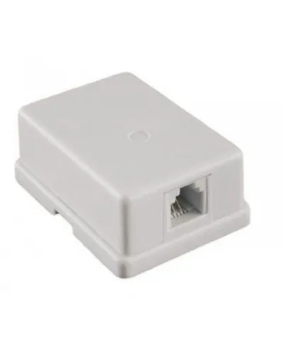 Розетка настенная RJ-11, 6P4C, 1порт (10-0305): Телефонная розетка в Ижевске