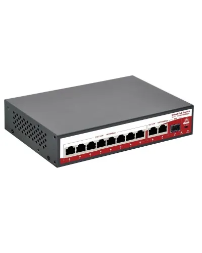 SR-PS0821GBL. Коммутатор с питанием по PoE. SarmatT в Ижевске