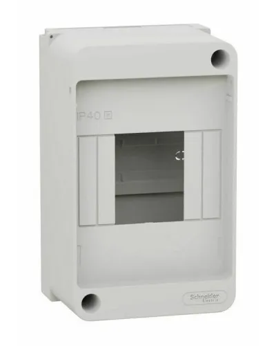 City9 Box XS 4 модуля без дверцы, белый (EZ9EAA104). Щиток модульный. Systeme Electric в Ижевске