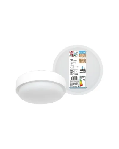 ДПП 3901 8Вт 6500К IP65 белый круг (SQ0366-0148). Светодиодный светильник LED. TDM ЕLECTRIC в Ижевске