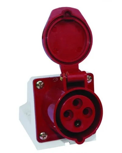 Розетка 114 стационарная 3Р+РЕ 16А 380В IP44 (SQ0602-0002). Розетка. TDM ЕLECTRIC в Ижевске